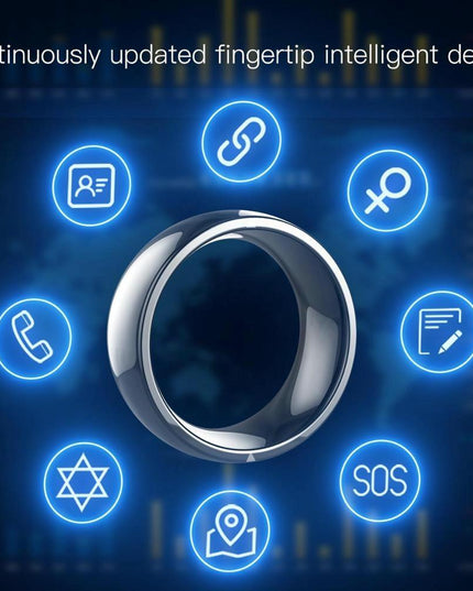 Smart Ring For Apple & Android - Multifunctional Lord Of The Rings - 57.1Mm - Number 11