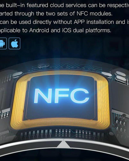 Smart Ring For Apple & Android - Multifunctional Lord Of The Rings - 57.1Mm - Number 11