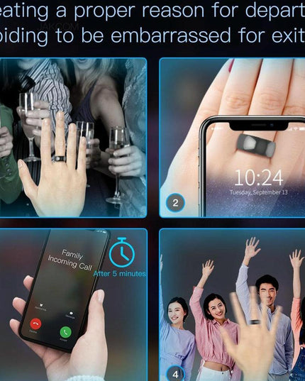 Smart Ring For Apple & Android - Multifunctional Lord Of The Rings - 57.1Mm - Number 11