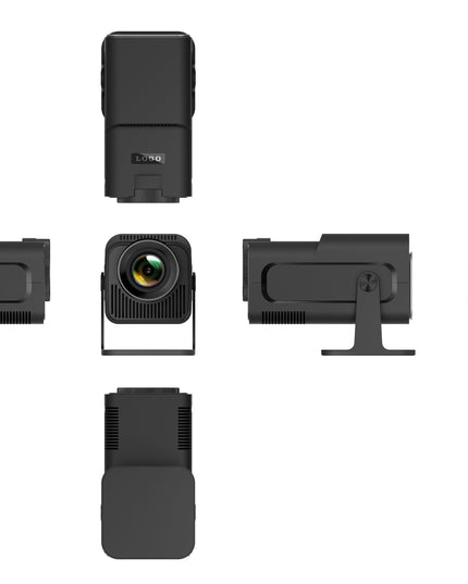 HY320 Android AOSP 4K Full HD Video Projector with Wi-Fi 6 & Auto Keystone Correction