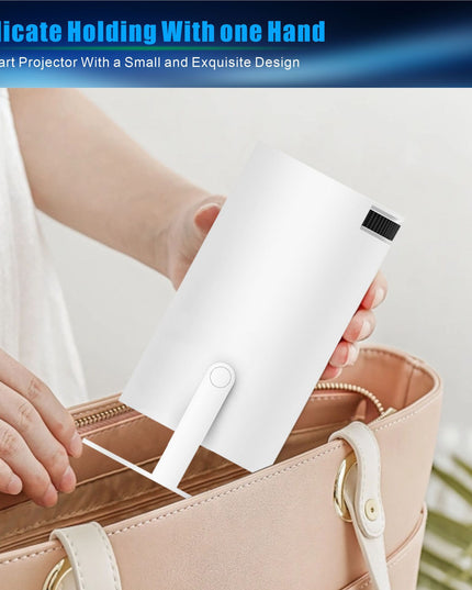 Portable 180 Degrees Adjustable Mini Projector - Full HD Home Theater