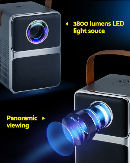 Devanti Portable Mini Video Projector 4K Wifi Home Theater HDMI Support 1080P