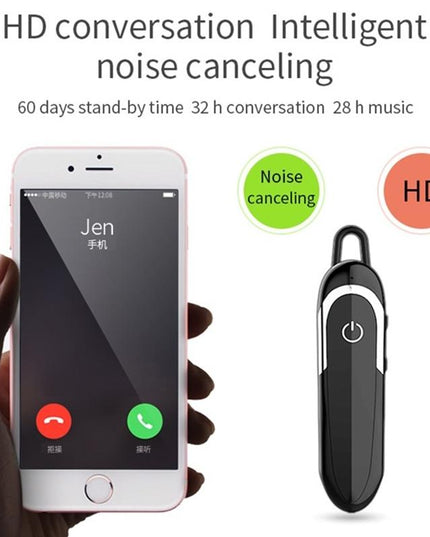 Waterproof Bluetooth Earphone With Noise Cancelling-1915196770938392581