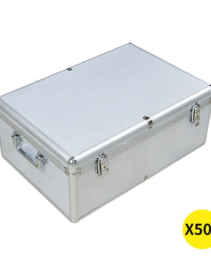 500 Discs Aluminium CD DVD Cases Bluray-1954802610502504448